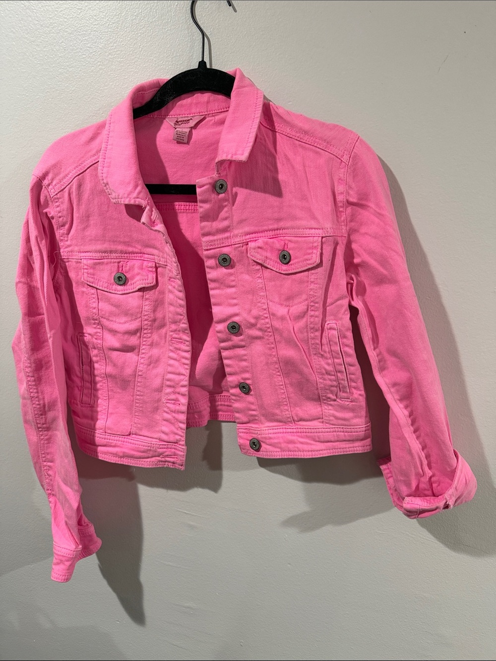 Arizona Jean Company Bright Pink Denim Jacket for Kids